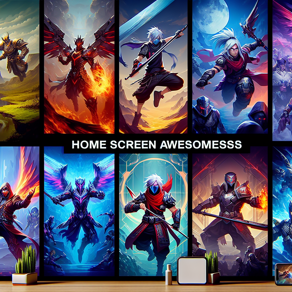 Wallpaper Pahlawan Legenda Mobile Epik untuk meningkatkan pengalaman bermain game Anda