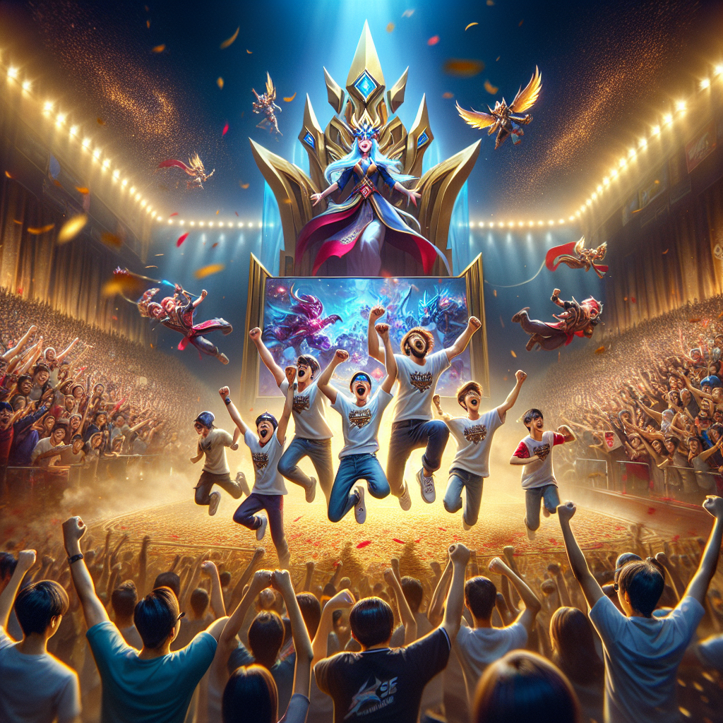 Champions Crowned: Victorious Triumph in Mobile Legends Tournament